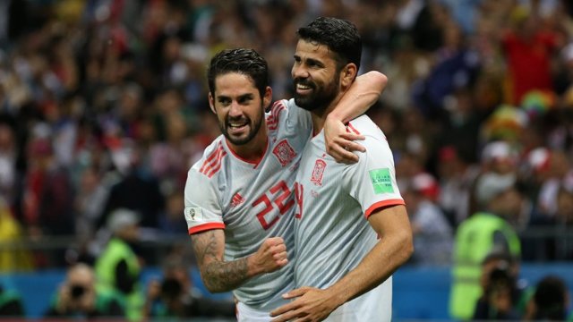 Диего Коста – лучший игрок матча Иран – Испания