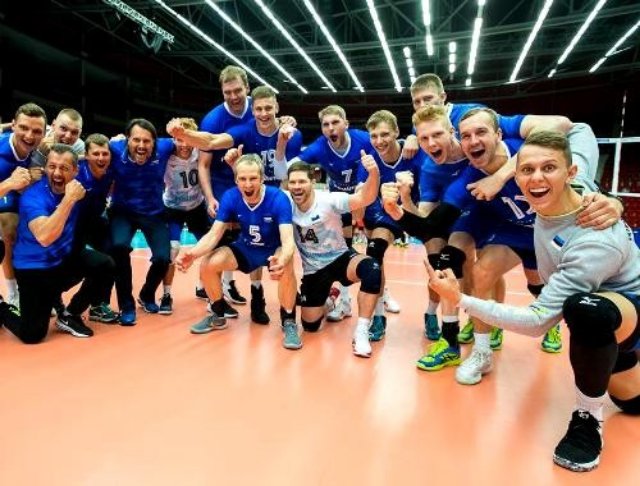 Победителем Золотой Евролиги стали волейболисты сборной Эстонии
