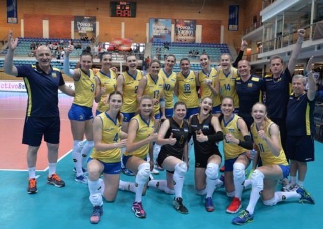 Женская сборная Украины одержала первую победу в Золотой Евролиге