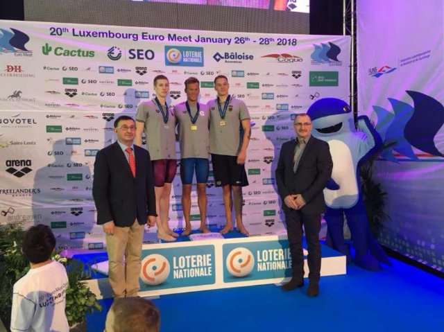 Романчук с рекордом турнира выиграл 400-метровку на соревнованиях в Люксембурге