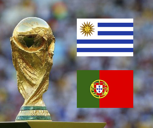Уругвай - Португалия: смотреть онлайн-трансляцию матча