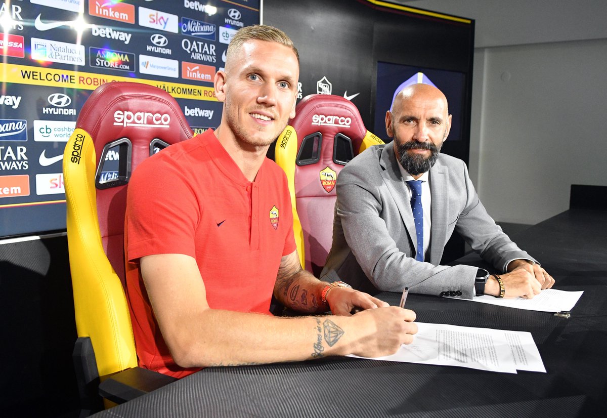 Рома объявила о подписании вратаря Ольсена